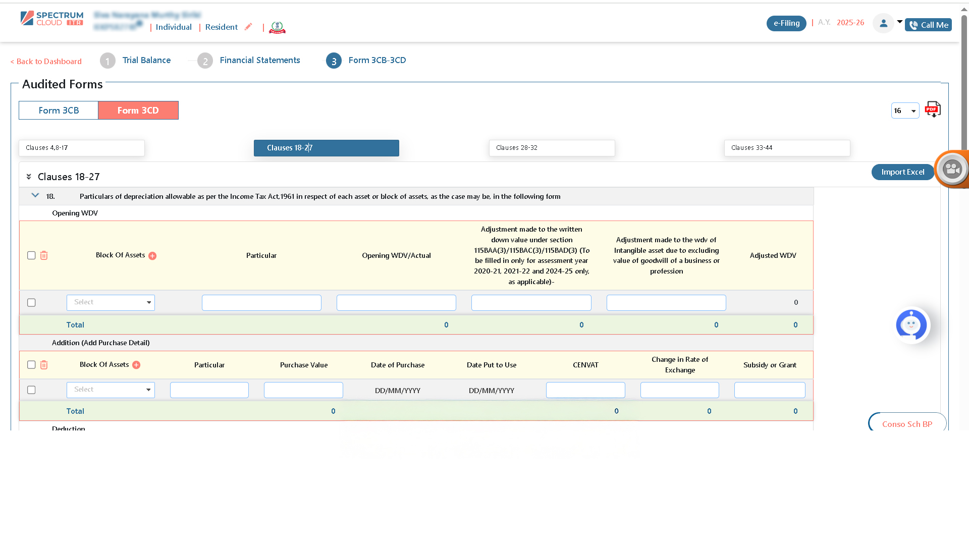 Tax Audit Forms & Reports