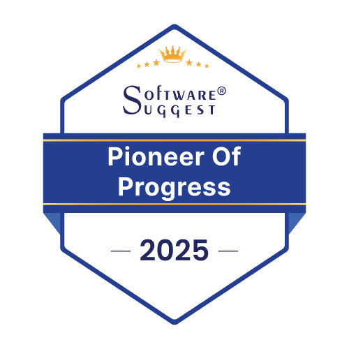SoftwareSuggest Pioneer of Progress 2025 Award