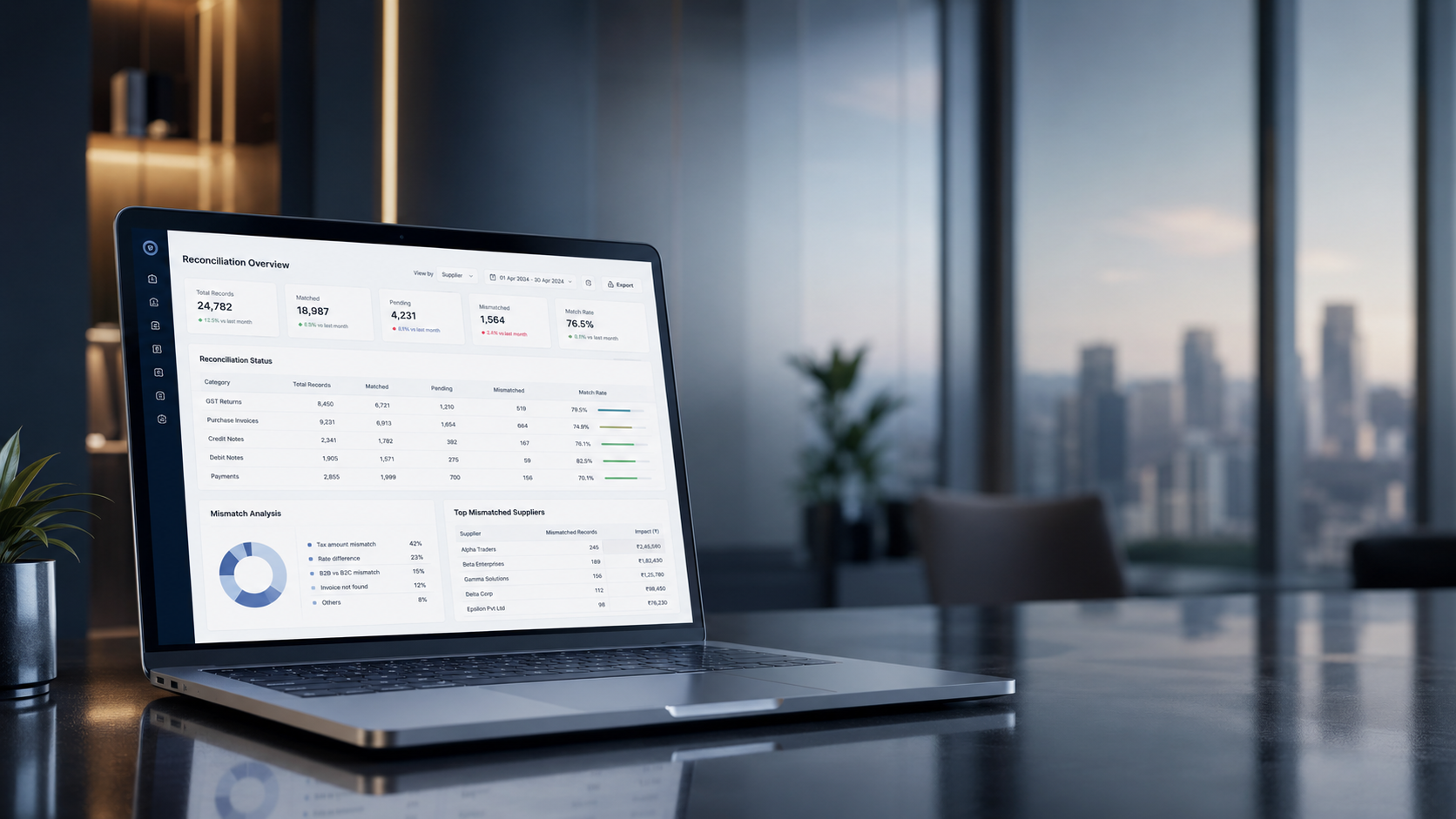 Bulk PAN verification dashboard